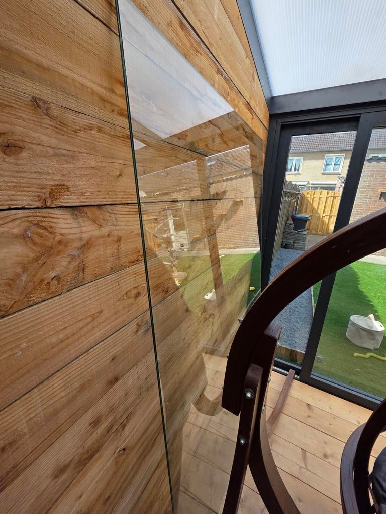 GRATIS 44.2 gelaagd glas (veiligheidsglas), Doe-het-zelf en Verbouw, Glas en Ramen, Ophalen, 80 tot 120 cm, 160 cm of meer, Zo goed als nieuw