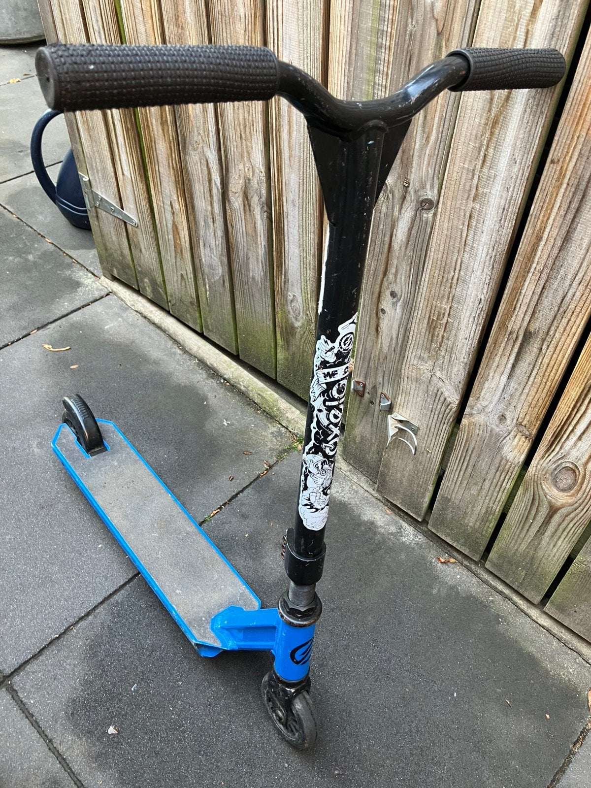2x stunt step blauw Oxelo per stuk €10, Ophalen, Gebruikt, Gewone step