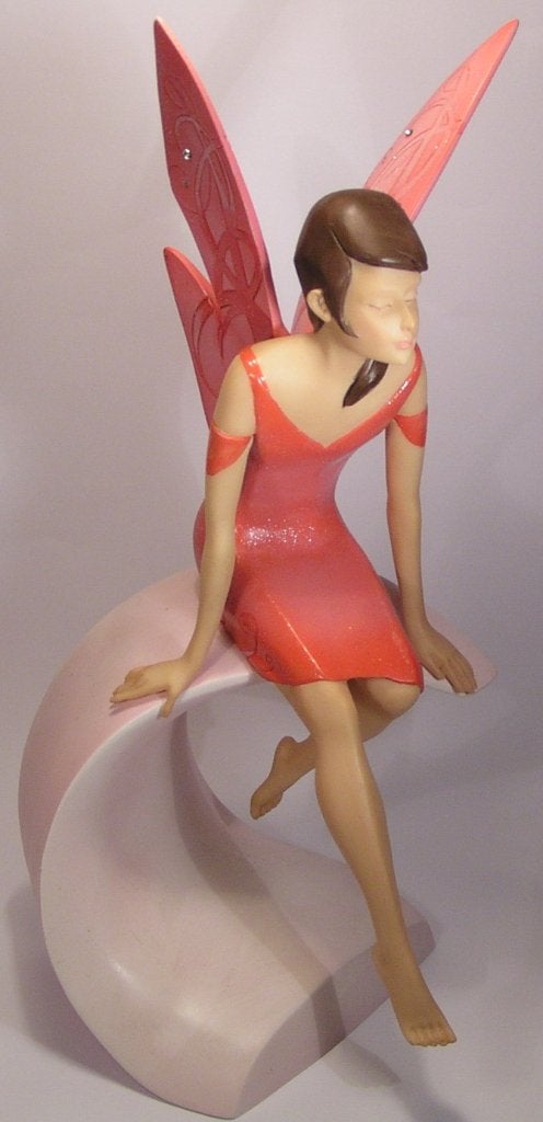 Sfeervol Elfen Beeld Fairy Wish Best Wishes (nieuw) elf, Verzamelen, Verzenden, Zo goed als nieuw, Mens