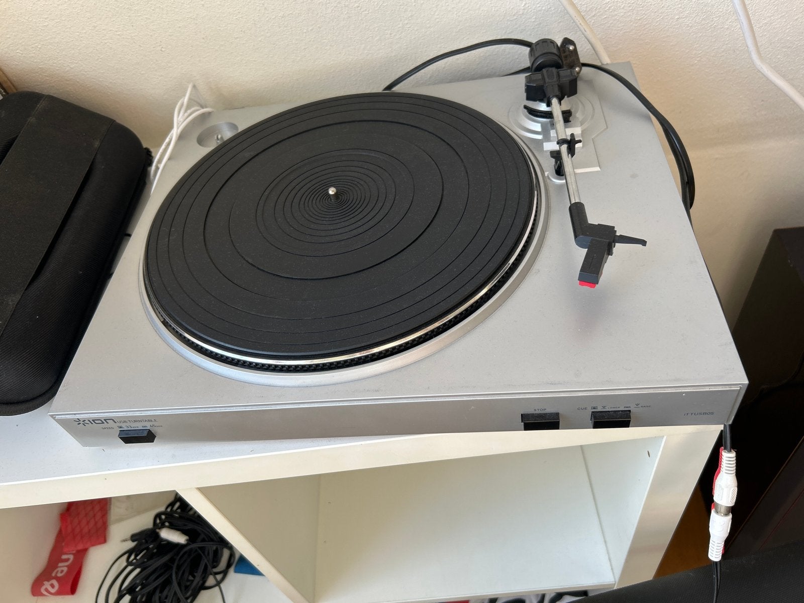 Ion USB platenspeler - Zonder stofkap, Gebruikt, USB-aansluiting, Platenspeler, Ophalen