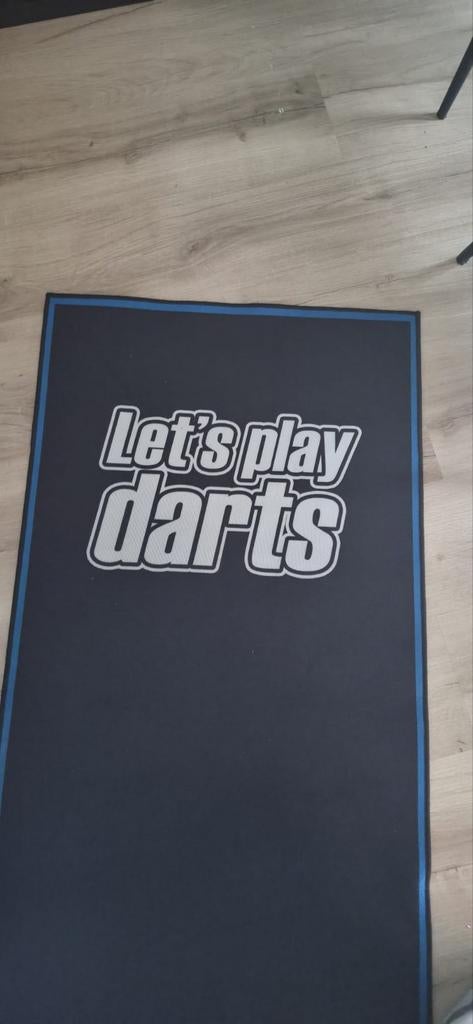 Dartmat in goede staat met antislip onderkant, Ophalen of Verzenden, Zo goed als nieuw, Overige typen