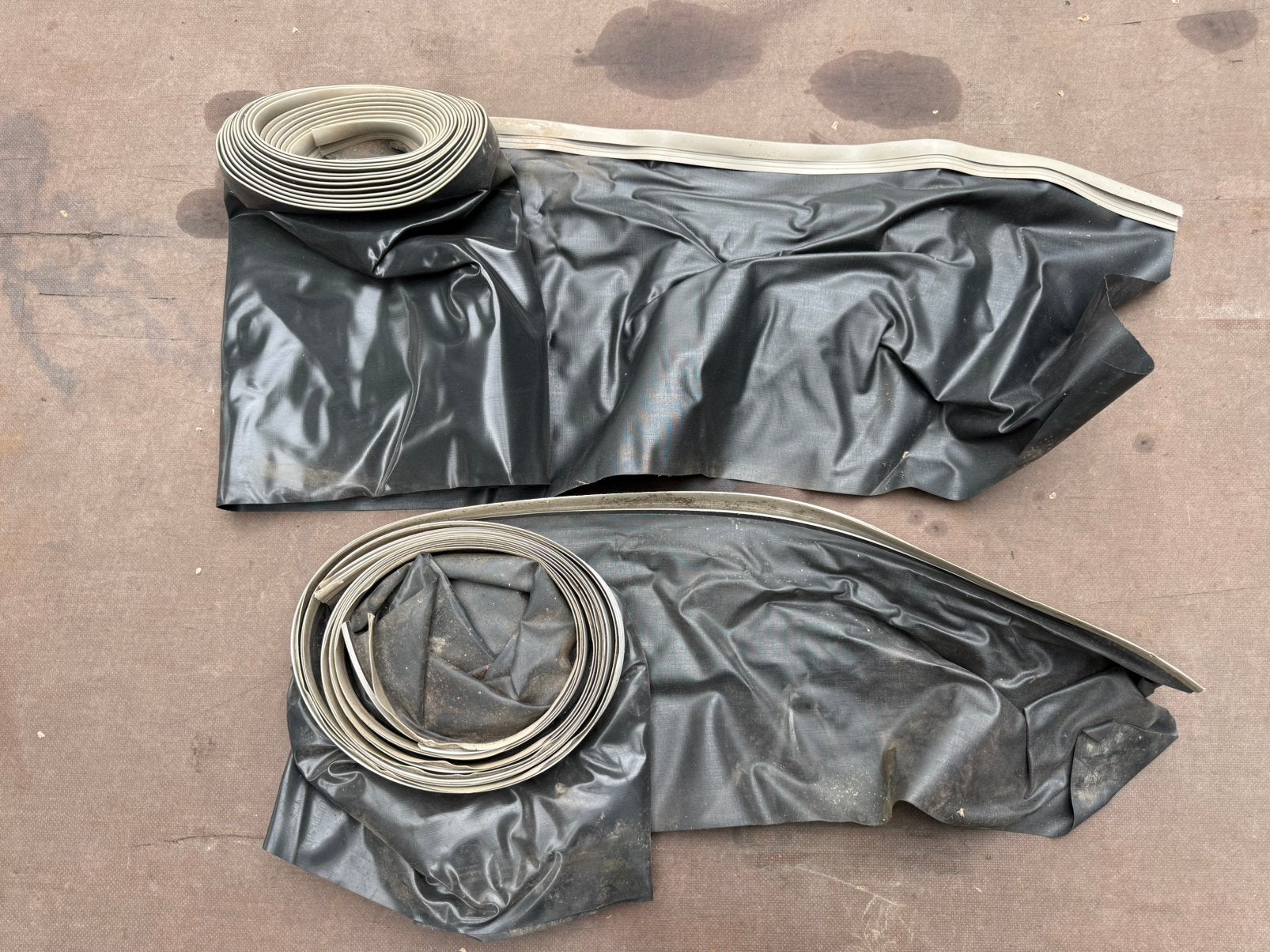EPDM folie / waterdichtingsfolie met afwerkprofielen, Doe-het-zelf en Verbouw, Zeil en Folie, Ophalen of Verzenden, 15 m² of meer