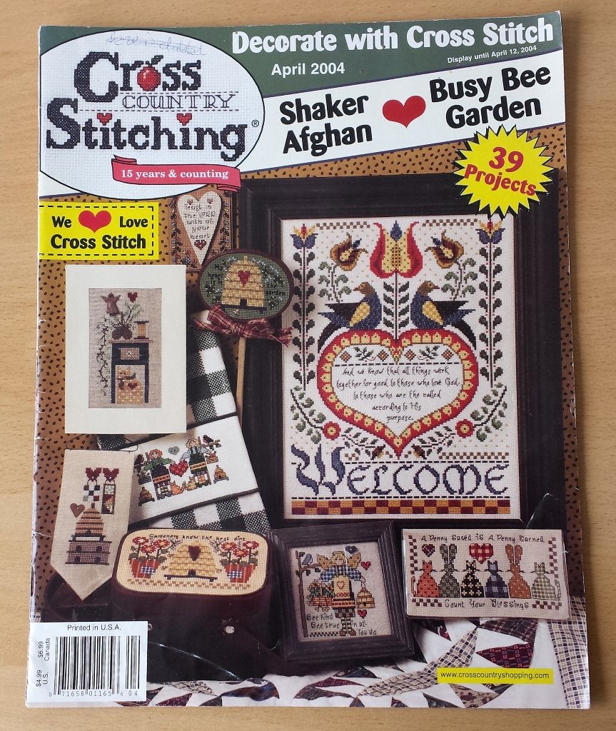 Cross Country Stitching - nr.12 - 2004, Patroon, Gebruikt, Ophalen of Verzenden, Nvt