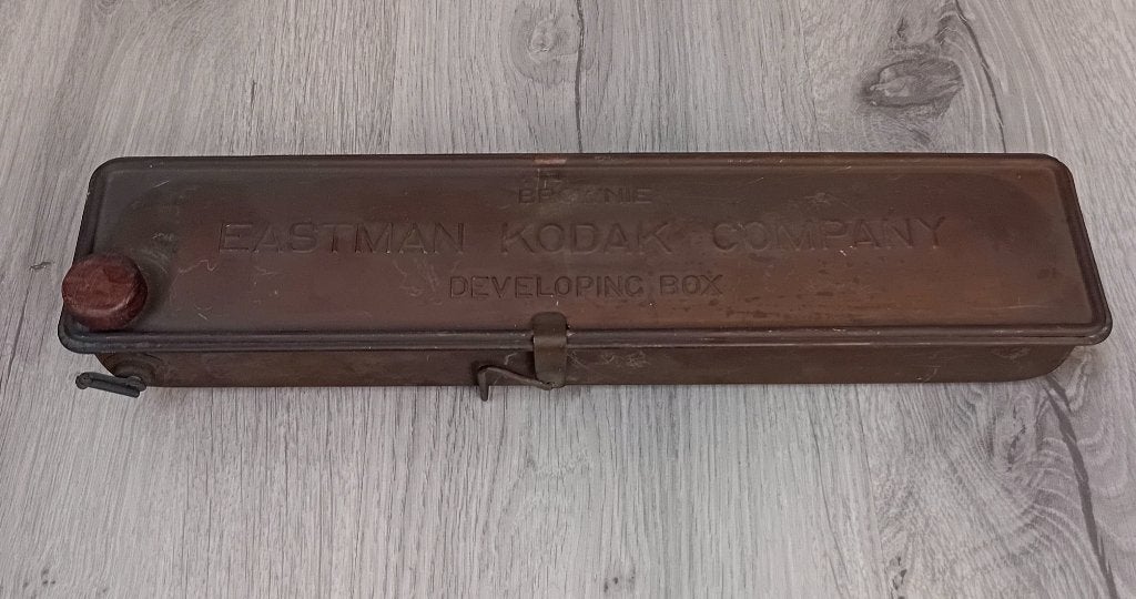 antieke Eastman Kodak Company Developing Box, Verzenden, Gebruikt, Overige