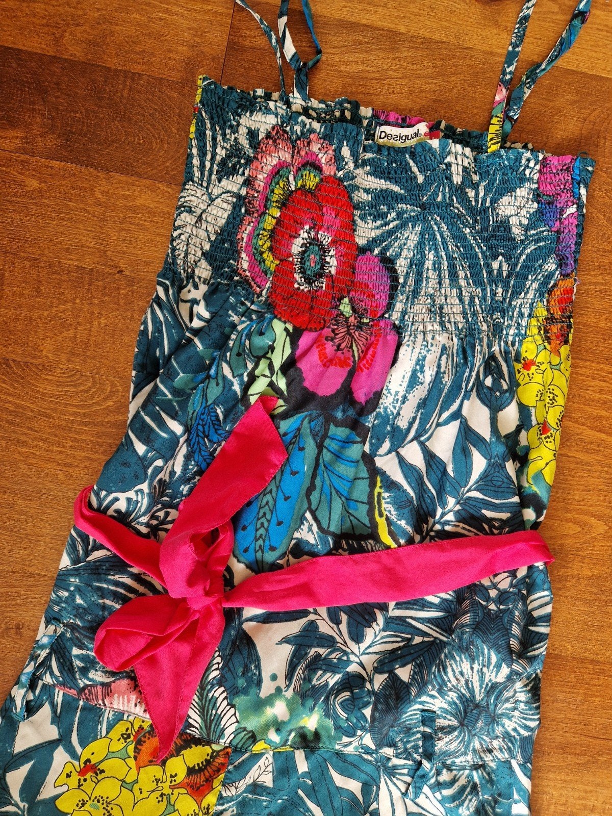 Desigual jumpsuit maat 152, Broek, Desigual, Meisje, Ophalen of Verzenden