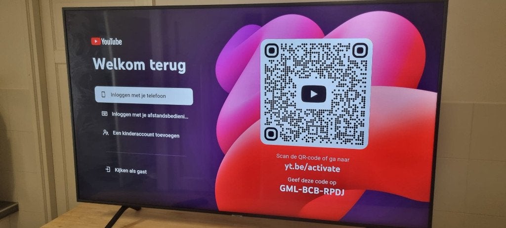 65 inch Samsung smartTV, Ophalen, 50 Hz, LCD, Zo goed als nieuw