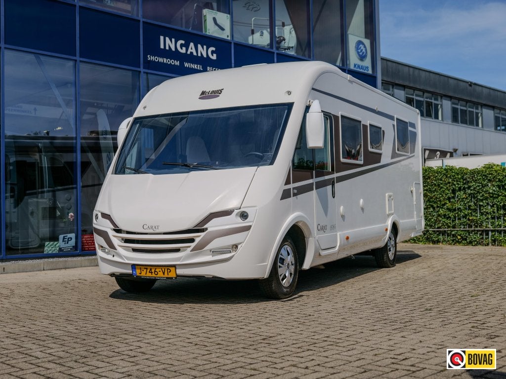 McLouis Carat 878 HEF+QUEENSBED INTEGRAAL!, Caravans en Kamperen, Integraal, Luifel, Standaard zit, Ringverwarming