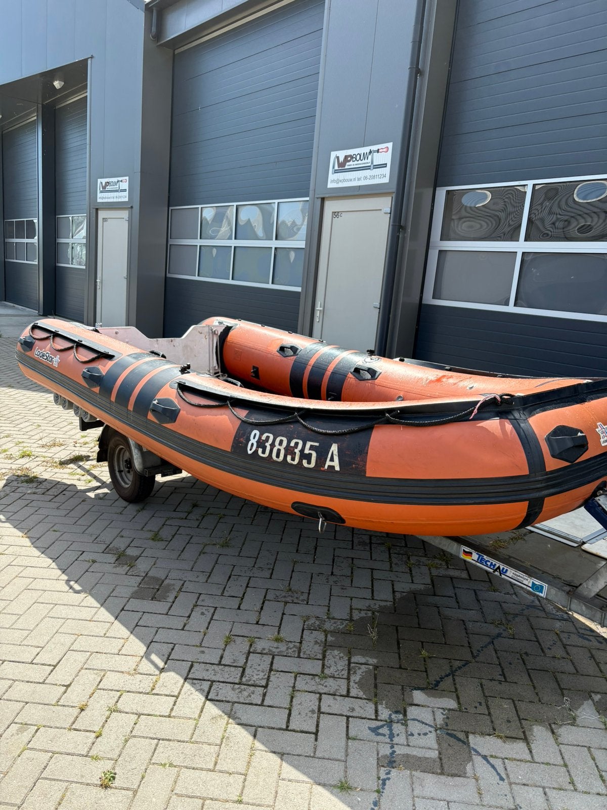 Lodestar 420 incl Bimini, Watersport en Boten, Rubberboten, Zo goed als nieuw, Lodestar, Ophalen