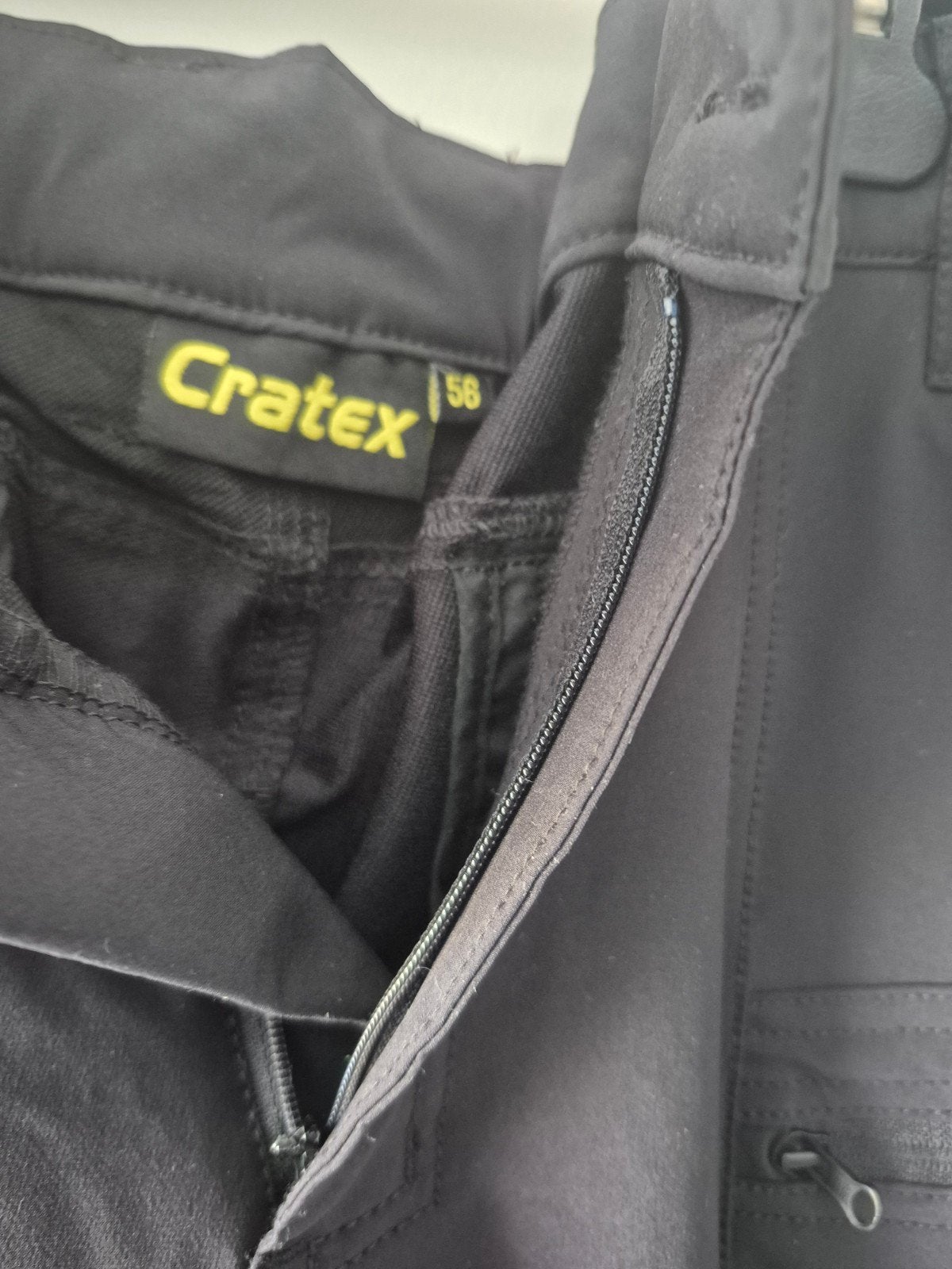 Nieuwe Cratex Werkbroek Zwart Maat 56, Zwart, Maat 56/58 (XL), Nieuw, Cratex