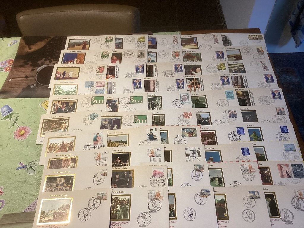 50 stuks Religie de Paus no4 Nederland jaargangen fdc 1963 t, Ophalen of Verzenden, Onbeschreven, Rest van de wereld