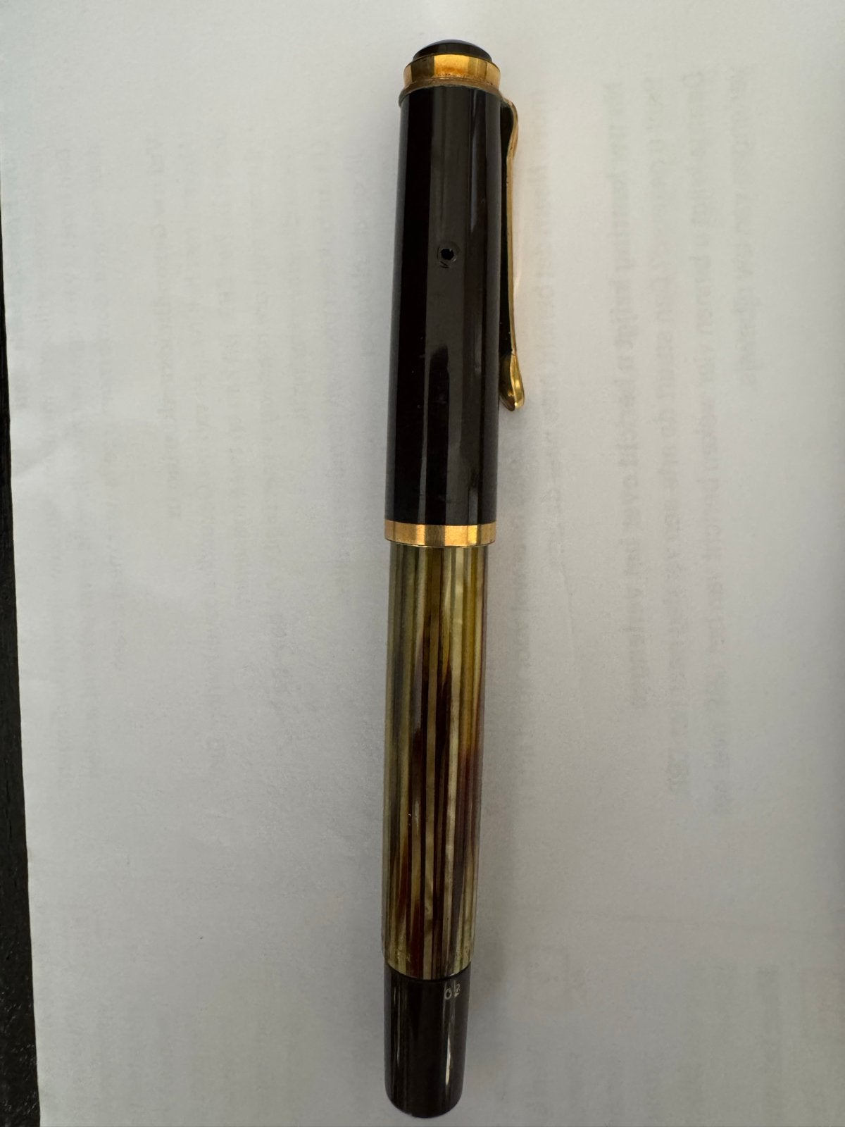 Pelikan schildpadlook vulpotlood en vulpen 14 karaat, Gebruikt, Pelikan, Verzenden, Pelikan