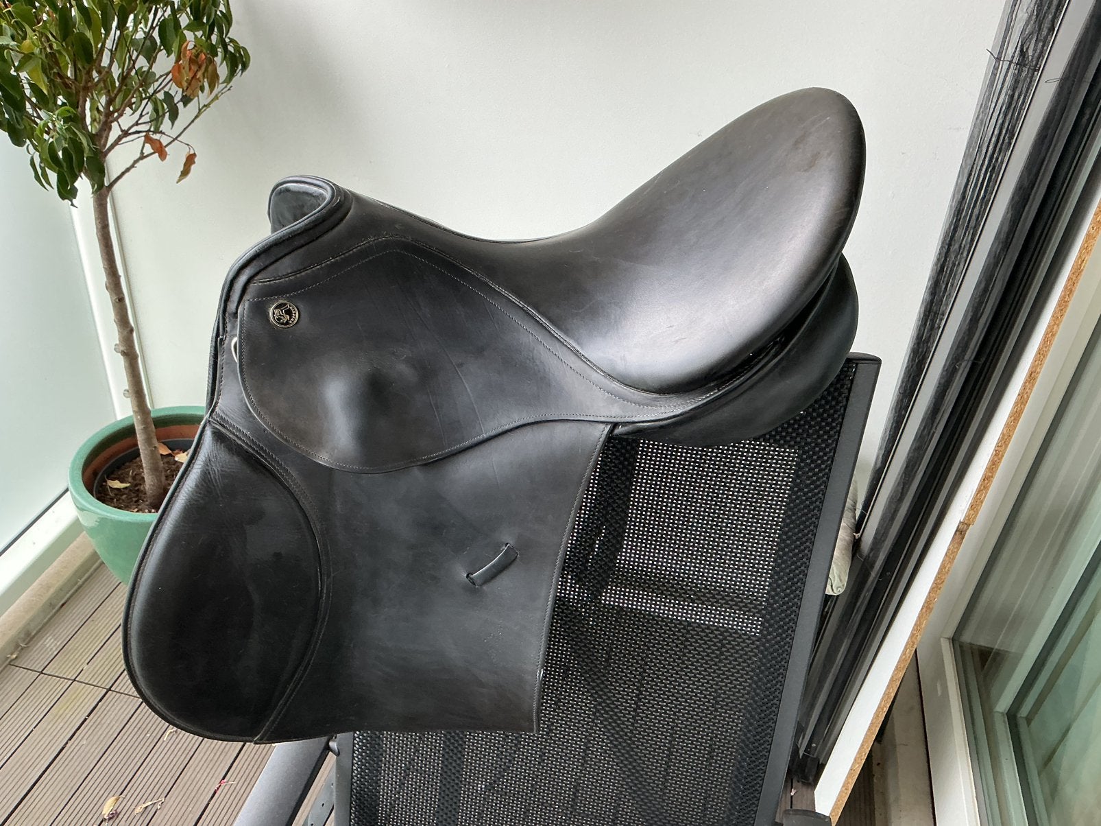 Kieffer veelzijdigheids zadel, Dieren en Toebehoren, Paarden en Pony's | Zadels, Ophalen, Gebruikt, Kieffer, Dressuur