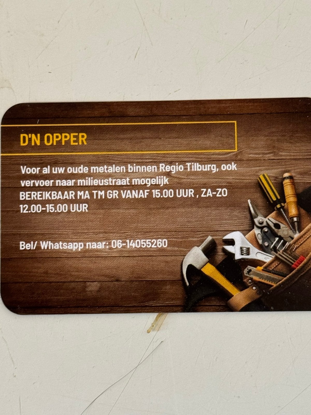 Oud metaal ophalen in Regio Tilburg, Ophalen of Verzenden