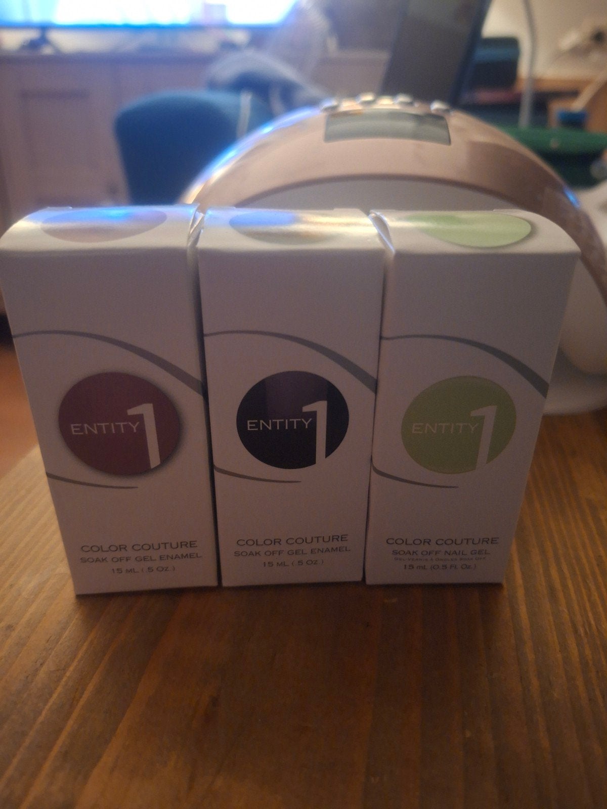 Jacky M UV/LED Lamp met Entity Color Couture Gels, Ophalen, Nieuw, Overige typen