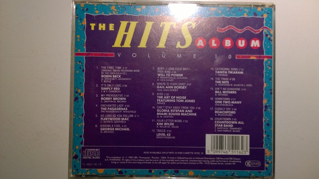 Hits Album Volume 10, Cd's en Dvd's, Ophalen of Verzenden, Zo goed als nieuw, Pop, Album