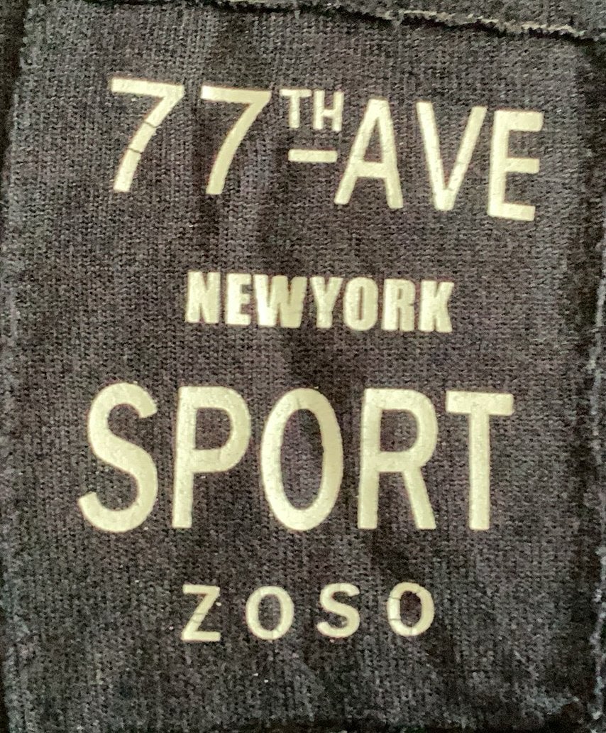 77th Ave New York Sport T-shirt Myra Zoso, Maat 38/40 (M), Zwart, Ophalen of Verzenden, Korte mouw
