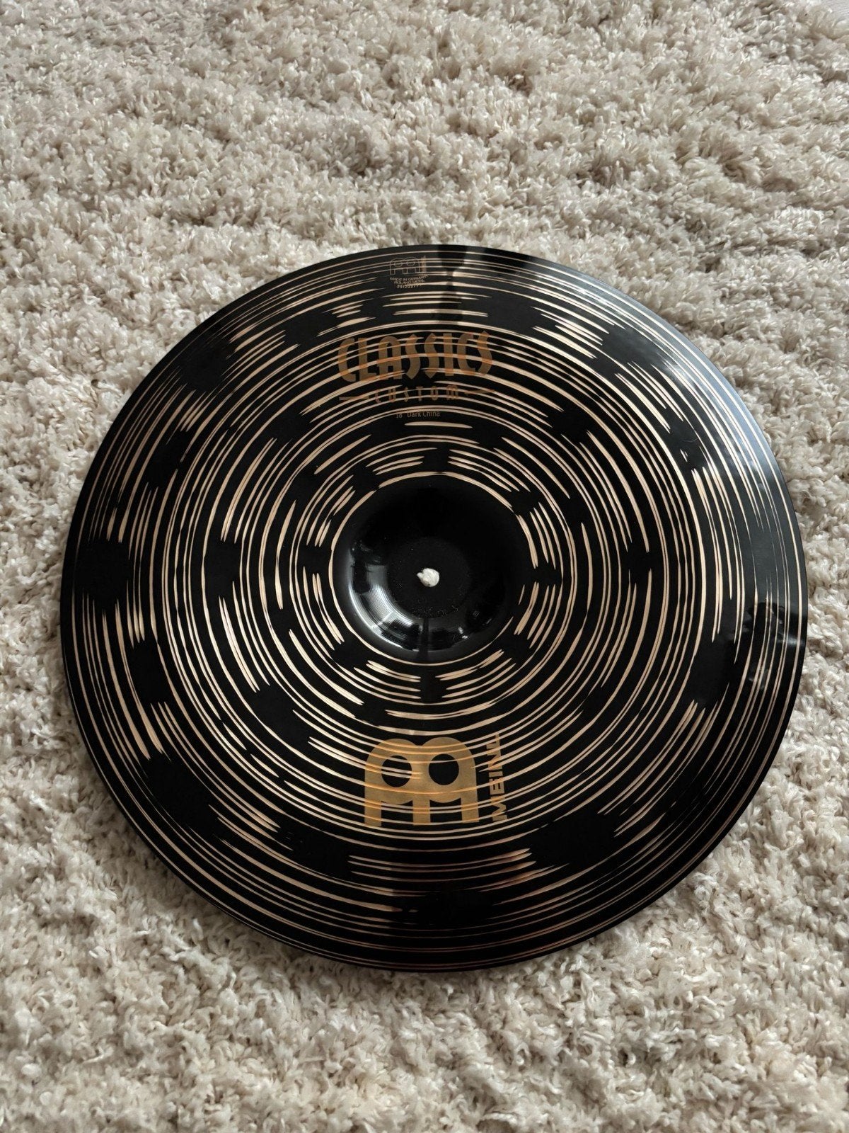 Meinl 18" classics custom dark china, Muziek en Instrumenten, Ophalen of Verzenden, Zo goed als nieuw, Overige soorten