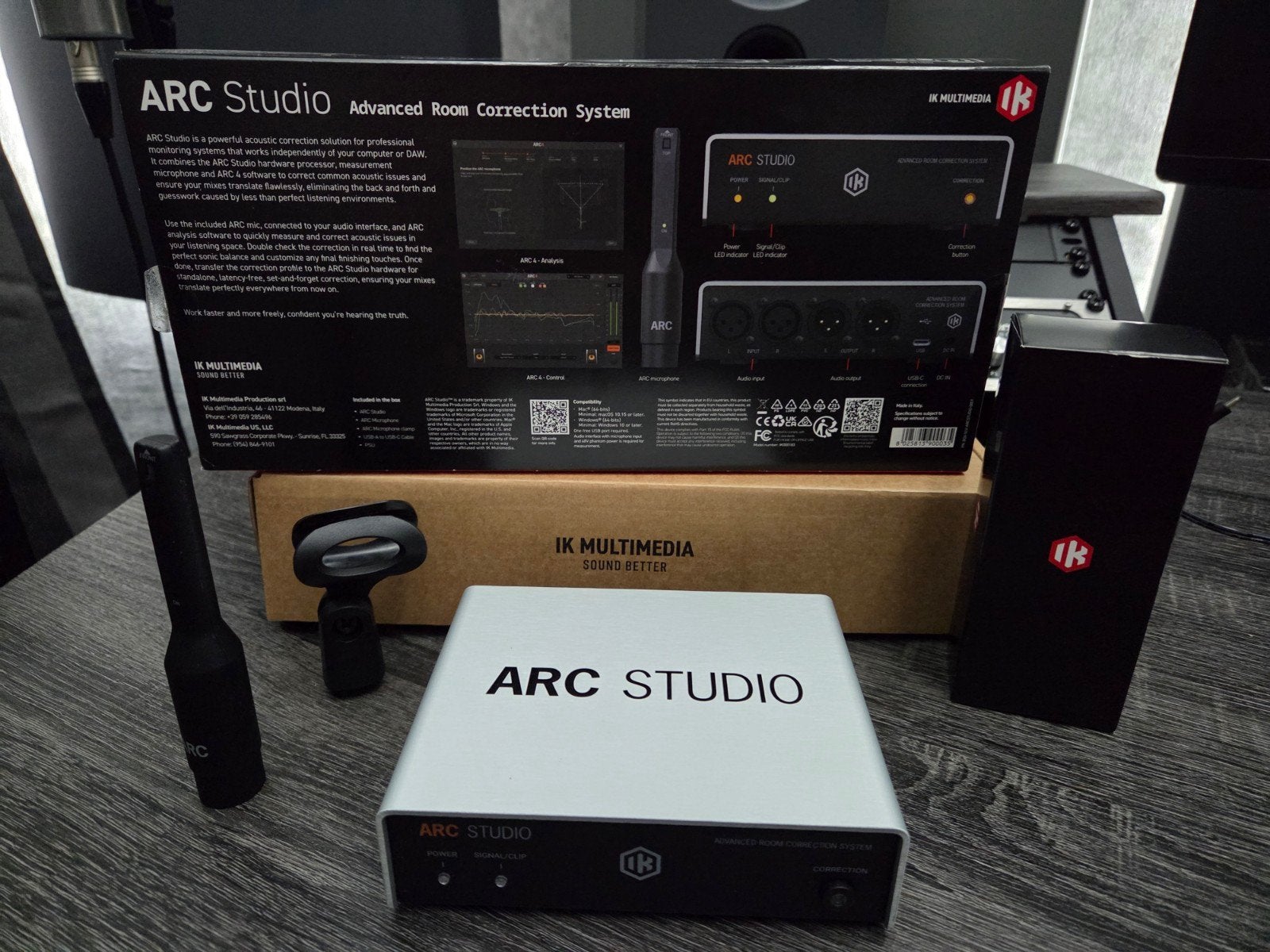 IK Multimedia ARC Studio - Studio akoestiek correctie, Ophalen of Verzenden, Zo goed als nieuw, Audio