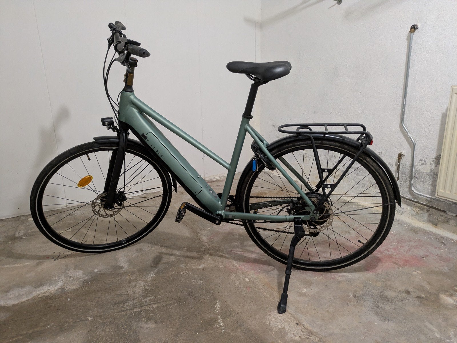 Elops LD 500E elektrische fiets, Minder dan 47 cm, Ophalen, Gebruikt, Overige merken