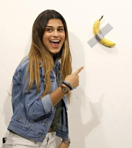 duct tape banaan, Ophalen, Nieuw