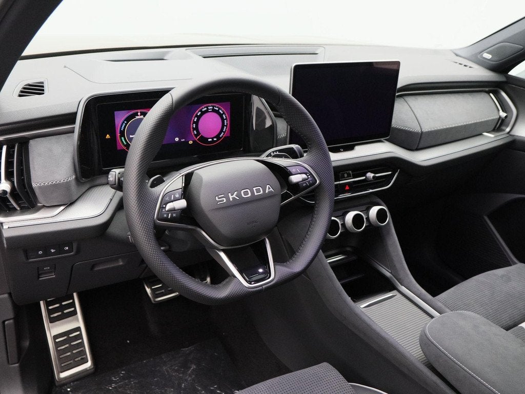 Skoda Kodiaq Sportline Business 1.5 TSI PHEV 204 PK | Panora, Auto's, Skoda, Automatische klimaatregeling, 26 kWh, Plug-in hybride