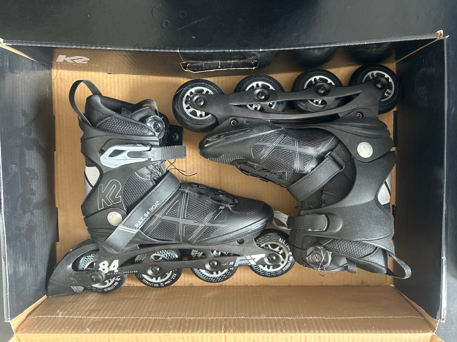 K2 F.I.T. 84 BOA Inline Skates - Maat 41.5, Ophalen, Zo goed als nieuw, Overige typen, Overige merken