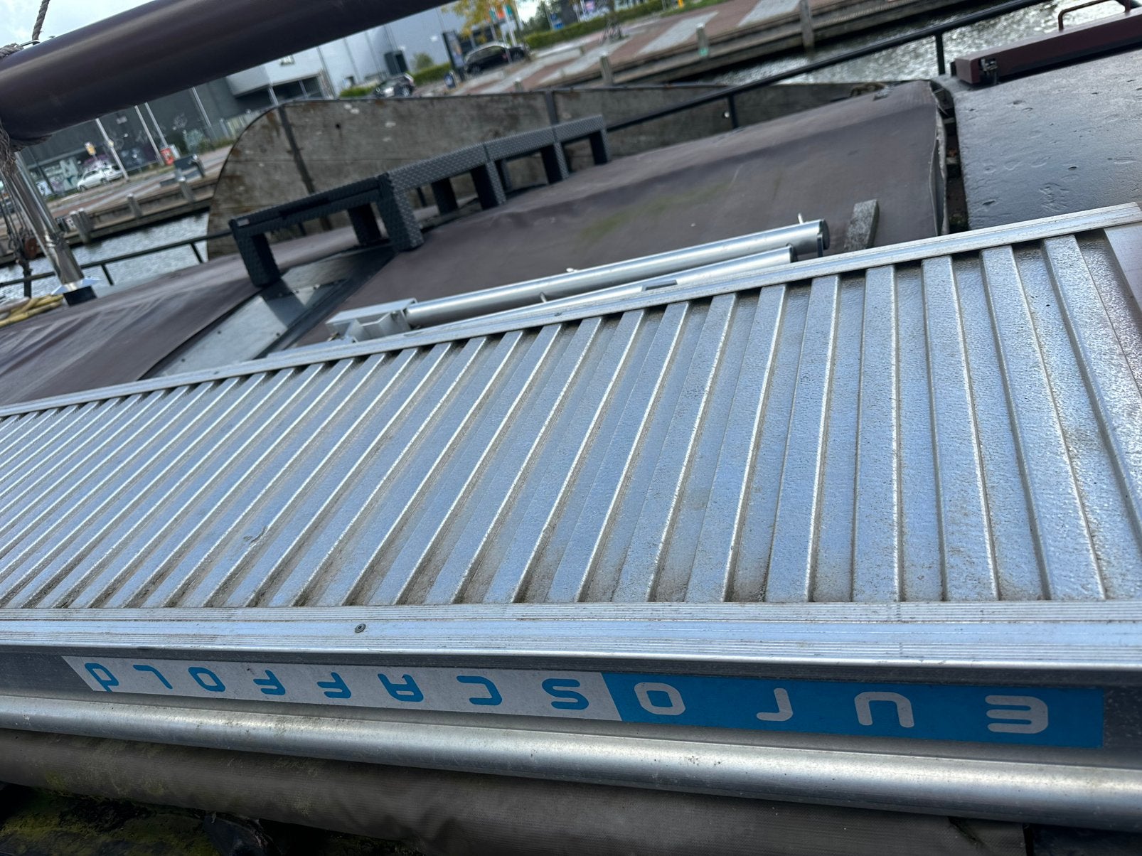 Loopplank met railing, Ophalen, Zo goed als nieuw, Diesel, Overige typen