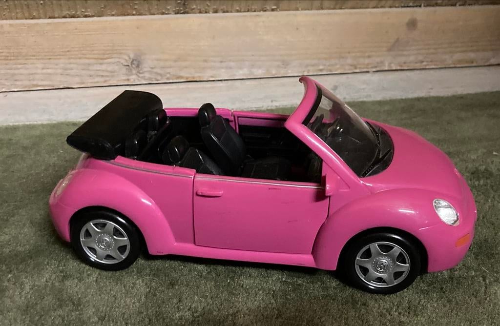 Roze speelgoedauto cabriolet, Ophalen of Verzenden, Gebruikt