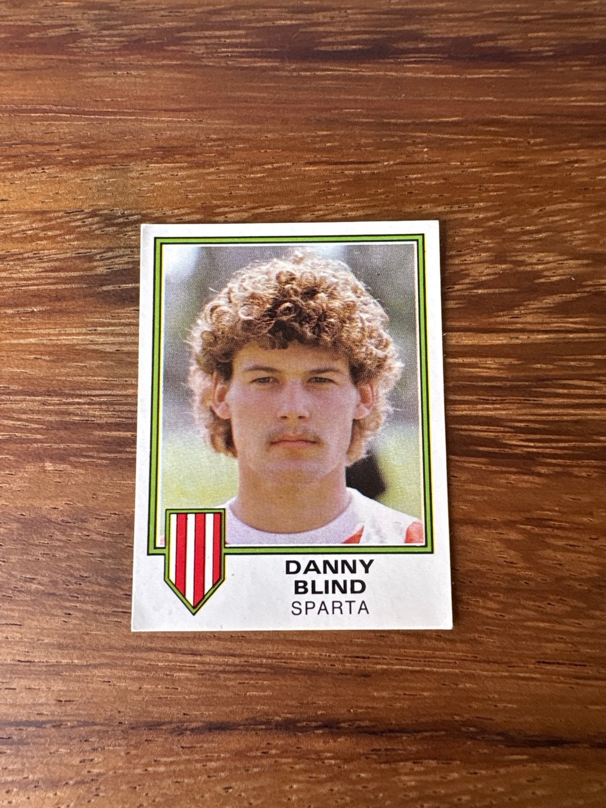 Panini Voetbal 81 Plaatje Danny Blind Sparta, Ophalen of Verzenden, Zo goed als nieuw, Stickers en Plaatjes