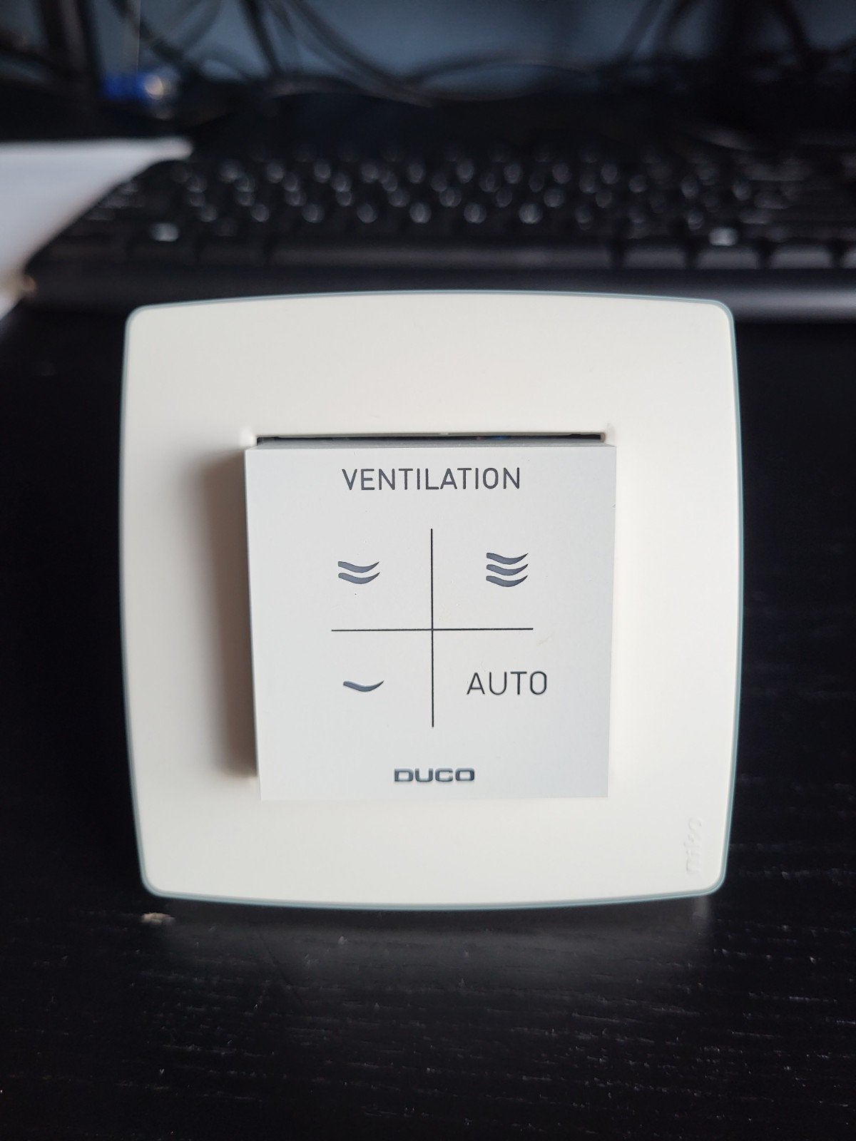 Duco RH Ruimtesensor RF/wired wit - Ventilatiebediening, Ophalen of Verzenden, Nieuw