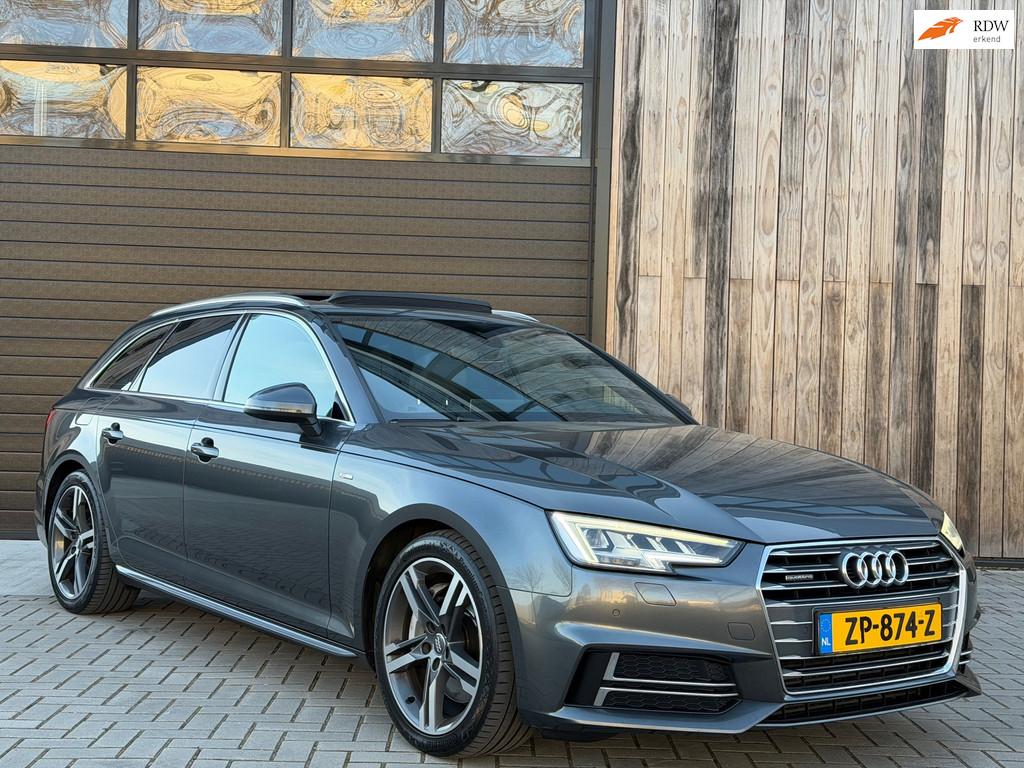 Audi A4 Avant 3.0 TDI quattro S-LINE PANO/AUTOMAAT/FULL OPTI, Auto's, Automaat, Gebruikt, 197 €/maand, Diesel
