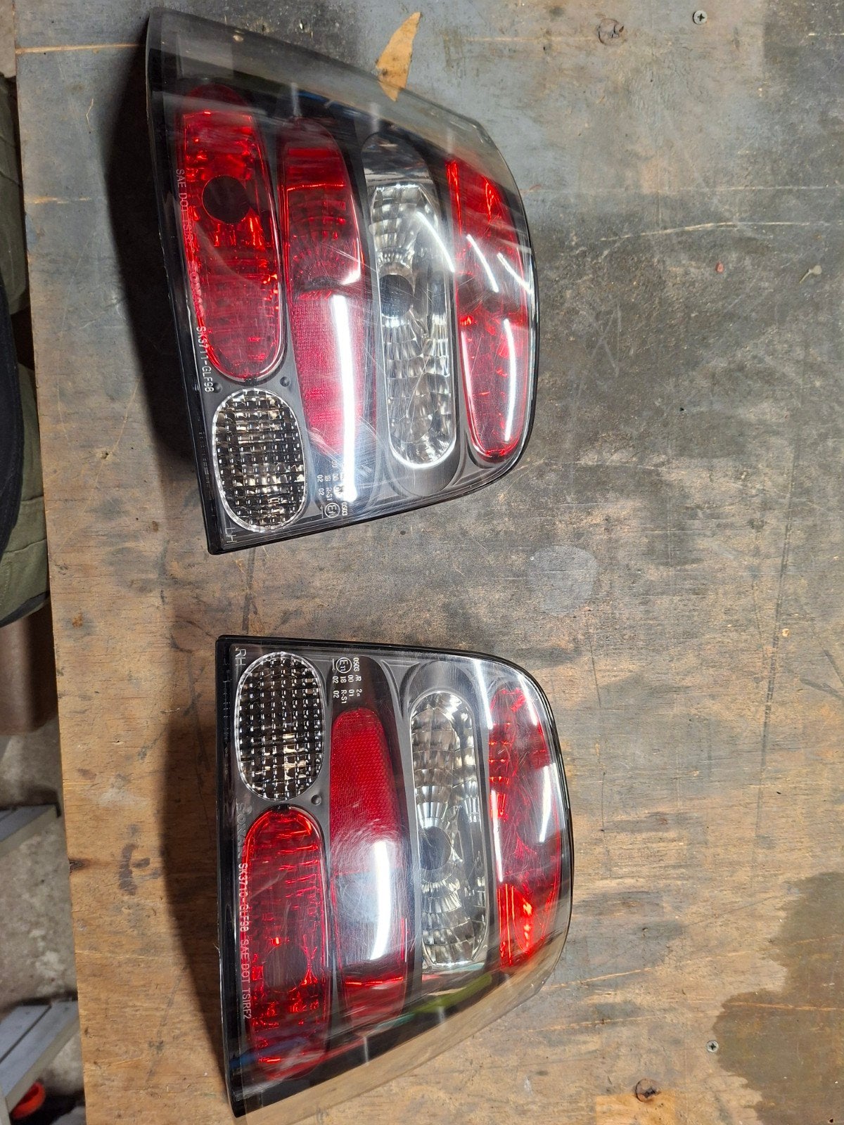 Aftermarket achterlichten vw golf mk4, Ophalen of Verzenden, Gebruikt, Volkswagen
