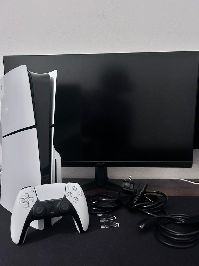PlayStation 5slim +2 jaar grantie +monitor Zo Snel Mogelijk, Spelcomputers en Games, Spelcomputers | Sony PlayStation 5, Ophalen