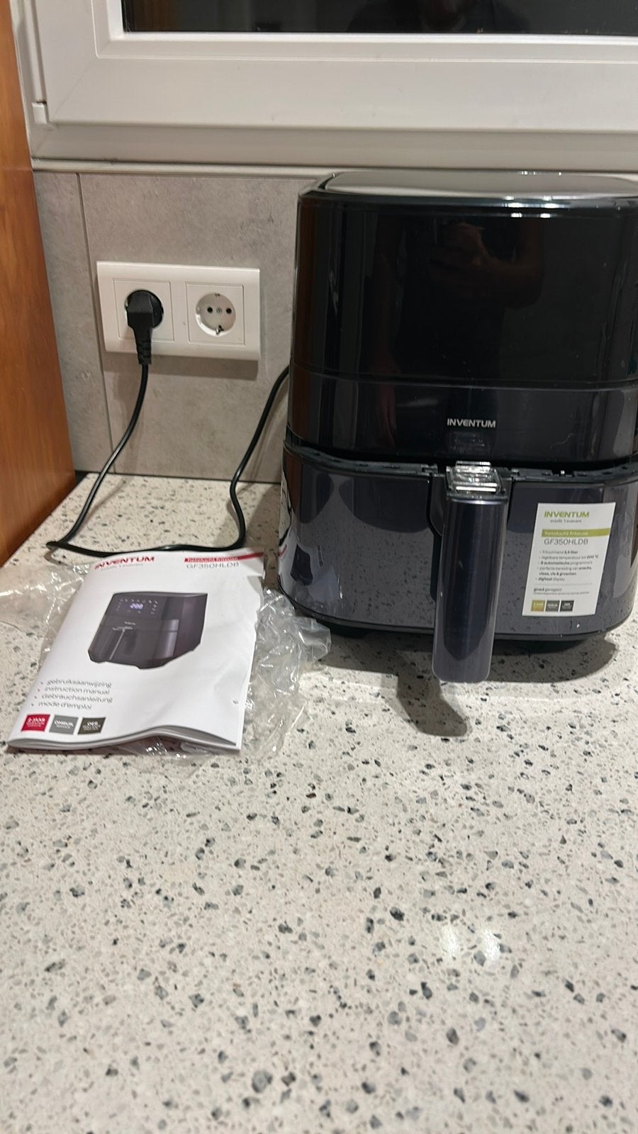 Inventum airfryer, Ophalen, Zo goed als nieuw, Airfryer