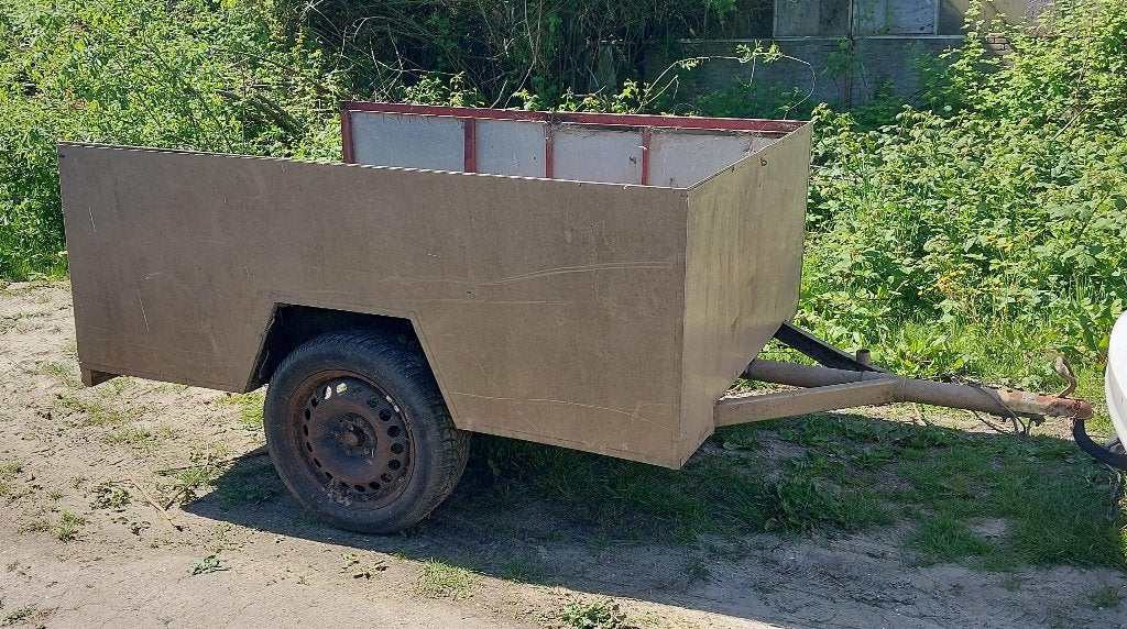 Aanhanger (gebruikt om scooters te vervoeren), Ophalen, Gebruikt, Overige typen, 80 kg of meer