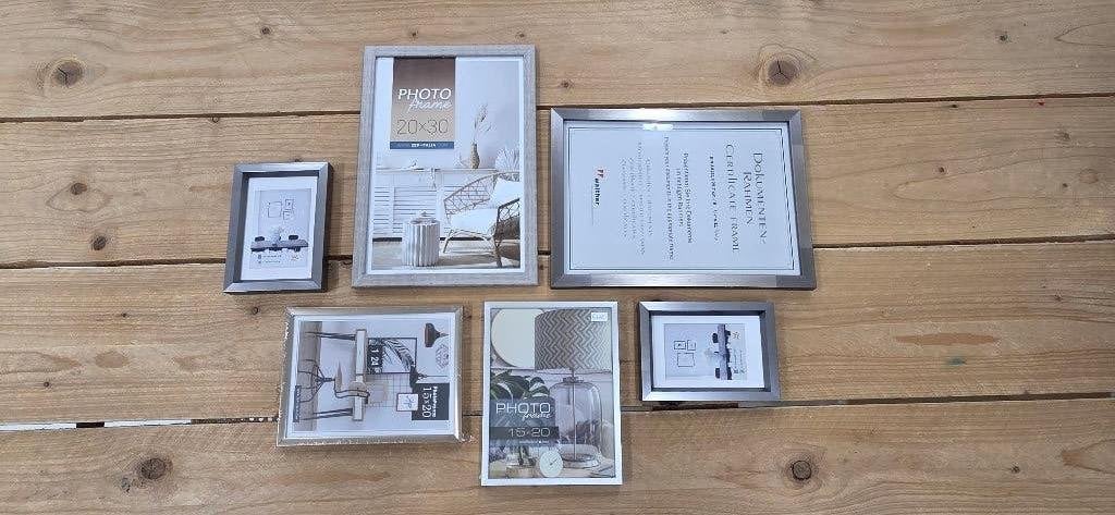 Fotolijst / foto lijsten / lijst - Set van 6 lijstjes, Overige typen, Ophalen of Verzenden, Nvt, Overige materialen