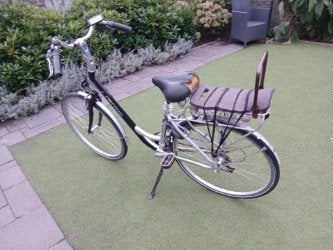 fiets dames, Gebruikt, Velgrem, Versnellingen, 56 cm of meer