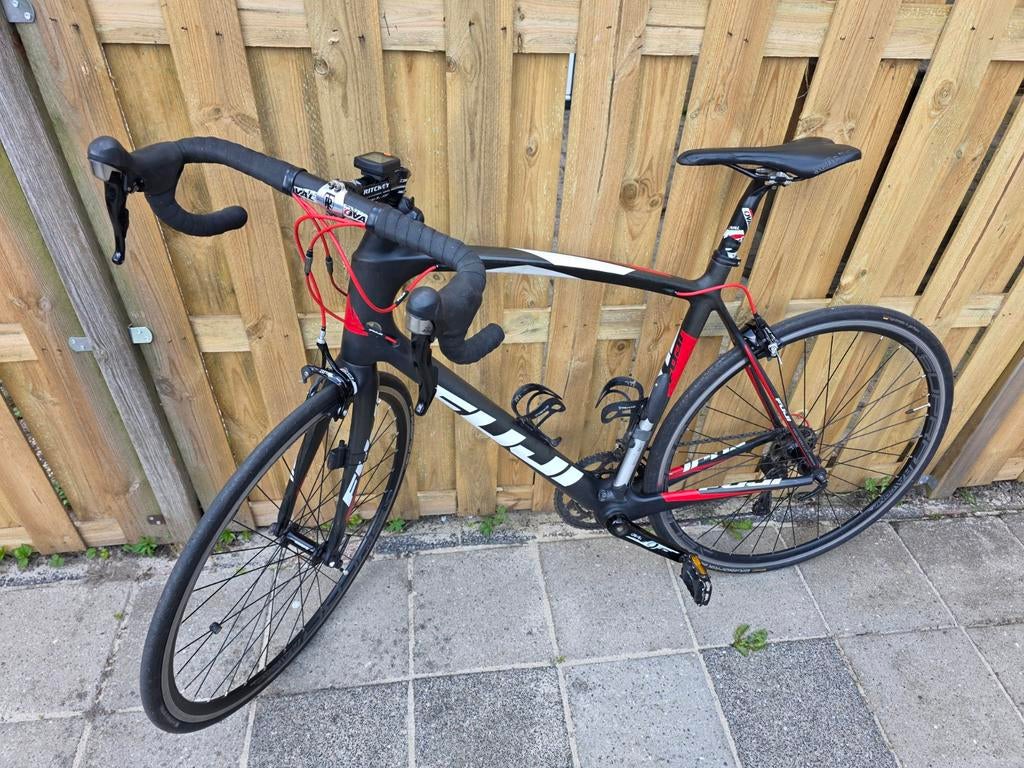 Fuji racefiets carbon maat 58, 28 inch, Carbon, Heren, Zo goed als nieuw