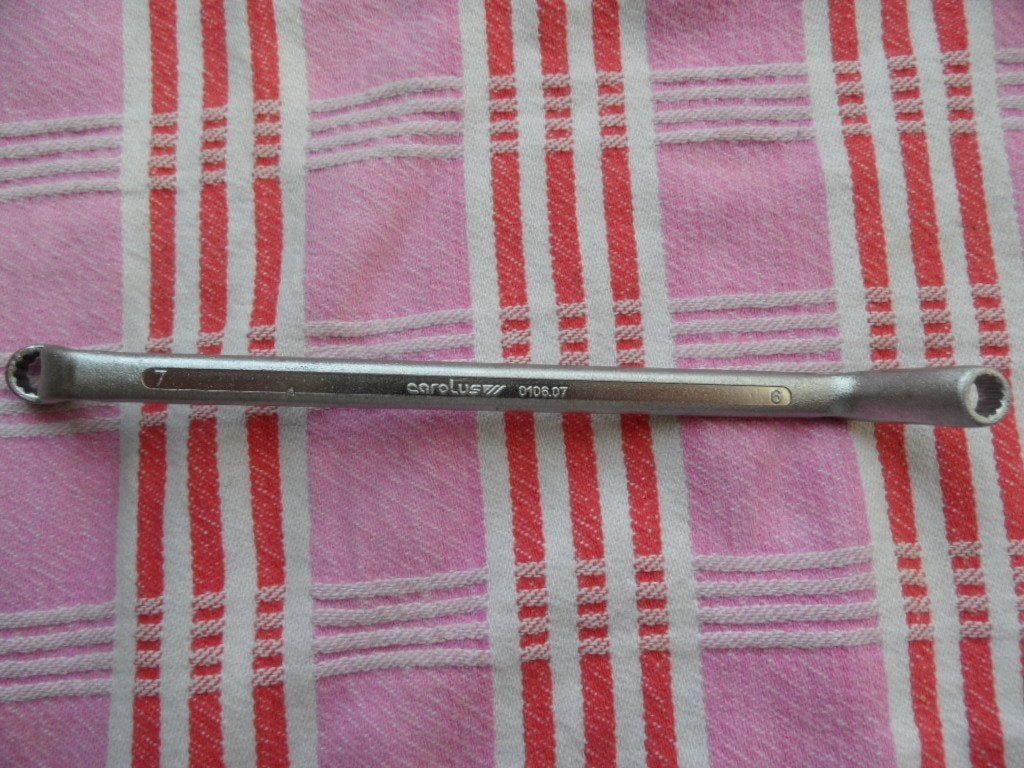 Carolus (Gedore) ringsleutel 6 7, Ophalen of Verzenden, Zo goed als nieuw