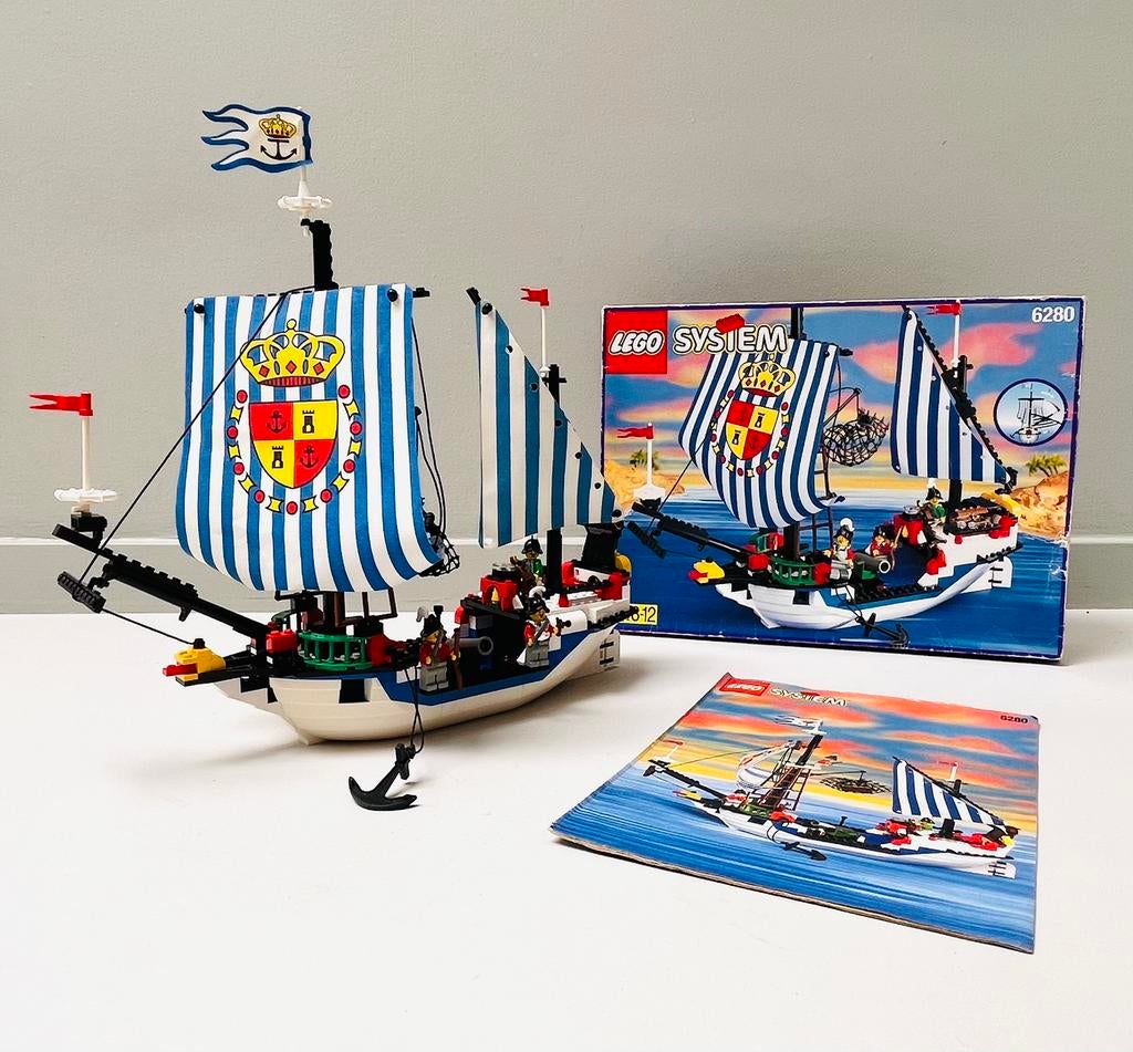 LEGO 6280 – Armada Flagship (1996), Lego, Zo goed als nieuw, Pirates, Ophalen of Verzenden