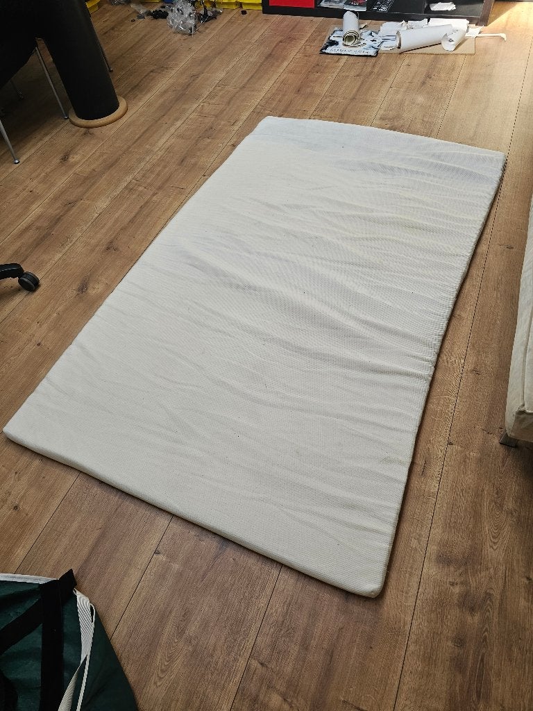 Oplegmatras 117  200  3,5 cm, Ophalen of Verzenden, Eenpersoons, 140 cm