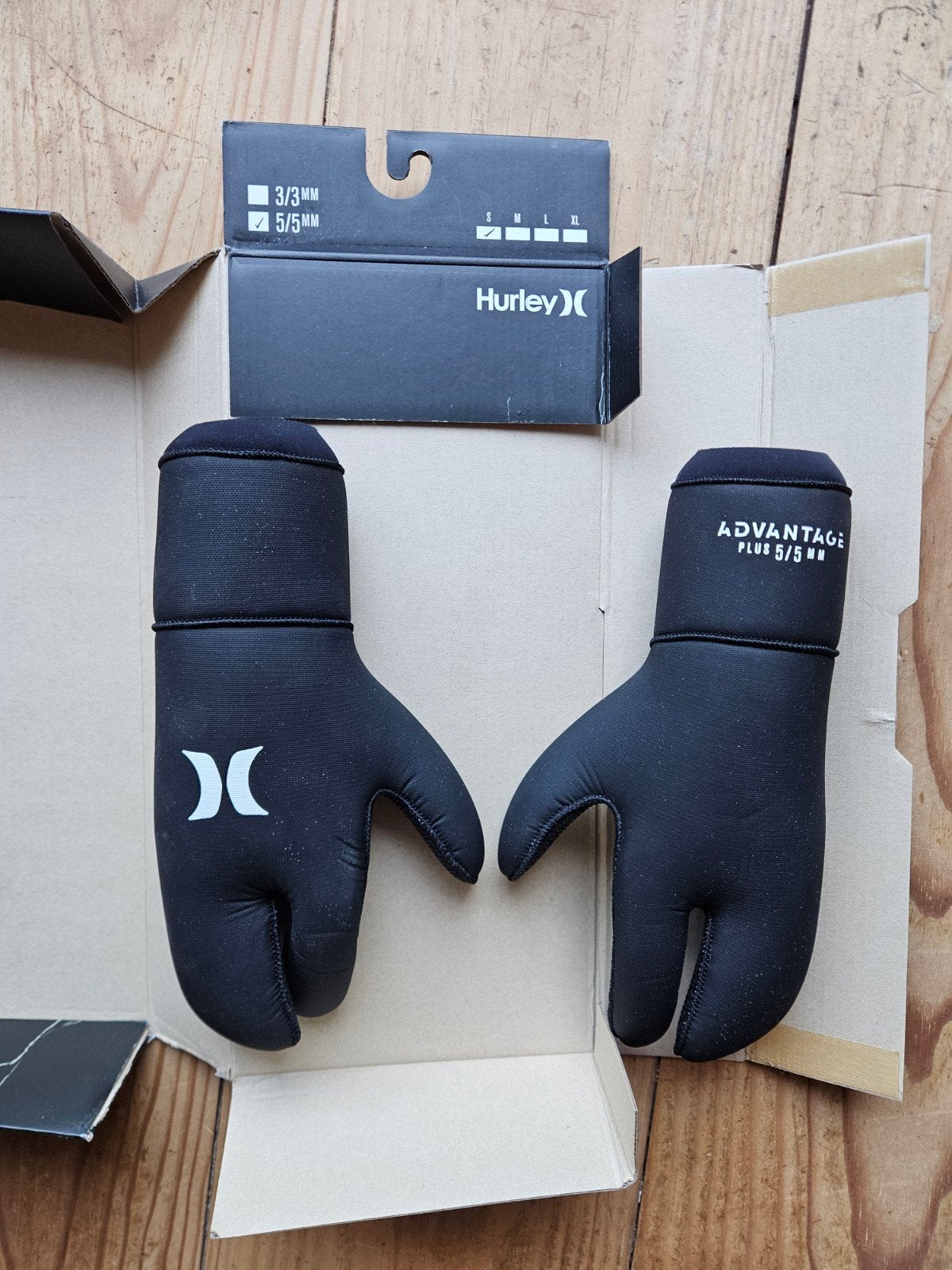 Hurley Advantage Plus Wetsuit Handschoenen 5/5mm Maat S, Watersport en Boten, Ophalen, Nieuw, Overige typen
