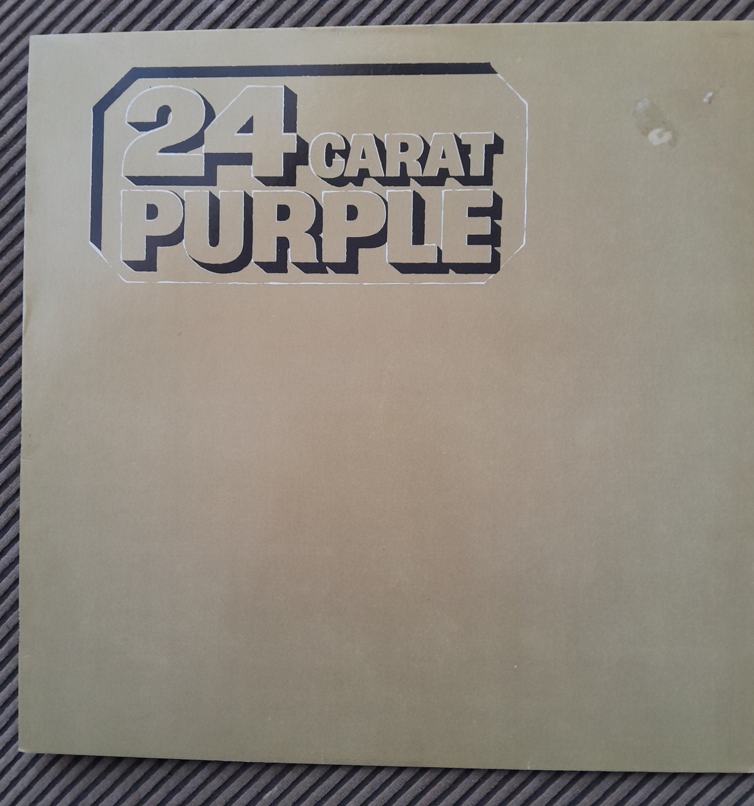 lp deep purple - 24 carat purple, Ophalen of Verzenden, Gebruikt, 12 inch, Poprock