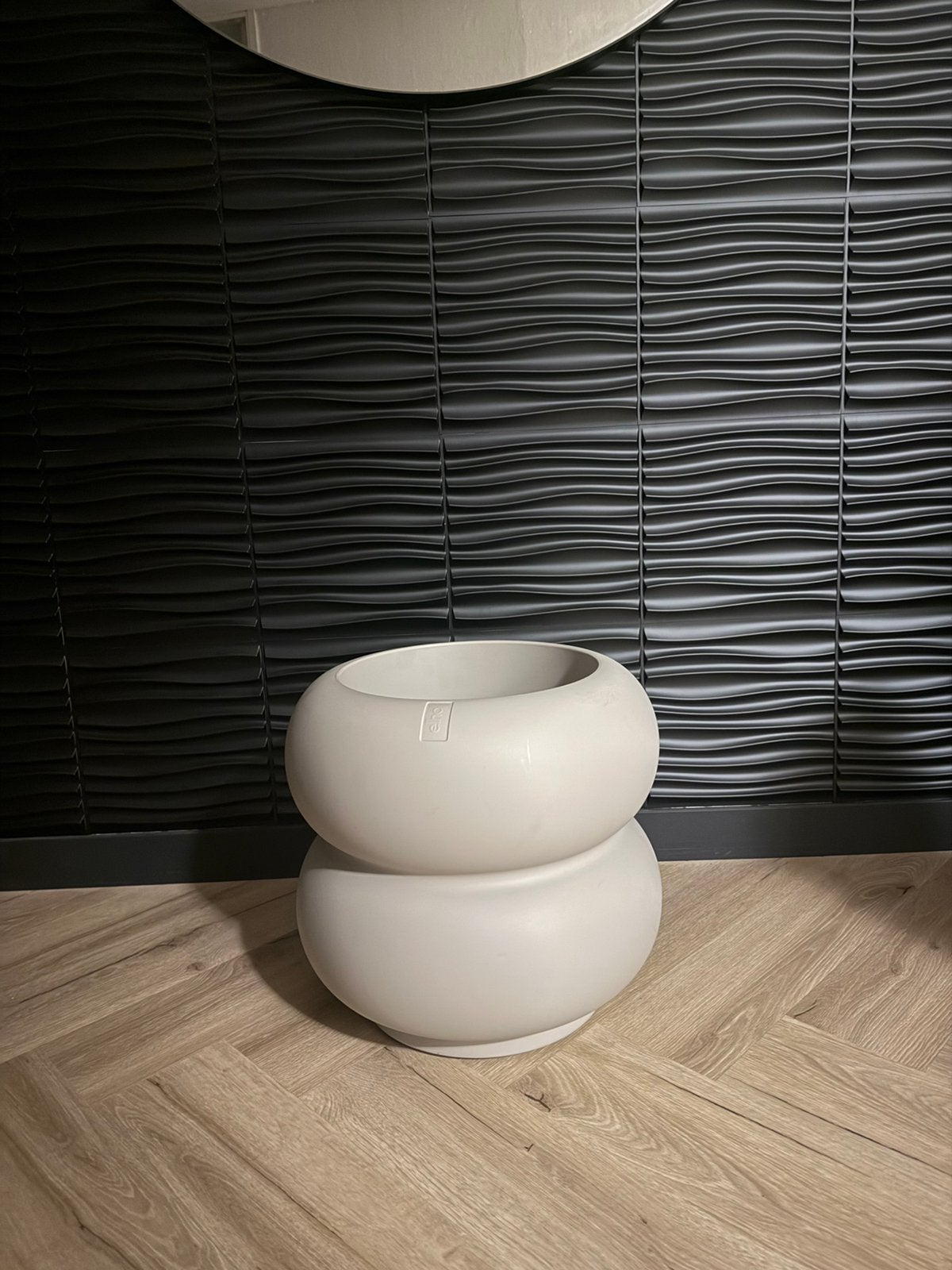 Elho Amber Roll - Bloempot - Plantenpot - Nieuw, 25 tot 40 cm, Kunststof, Rond, Nieuw