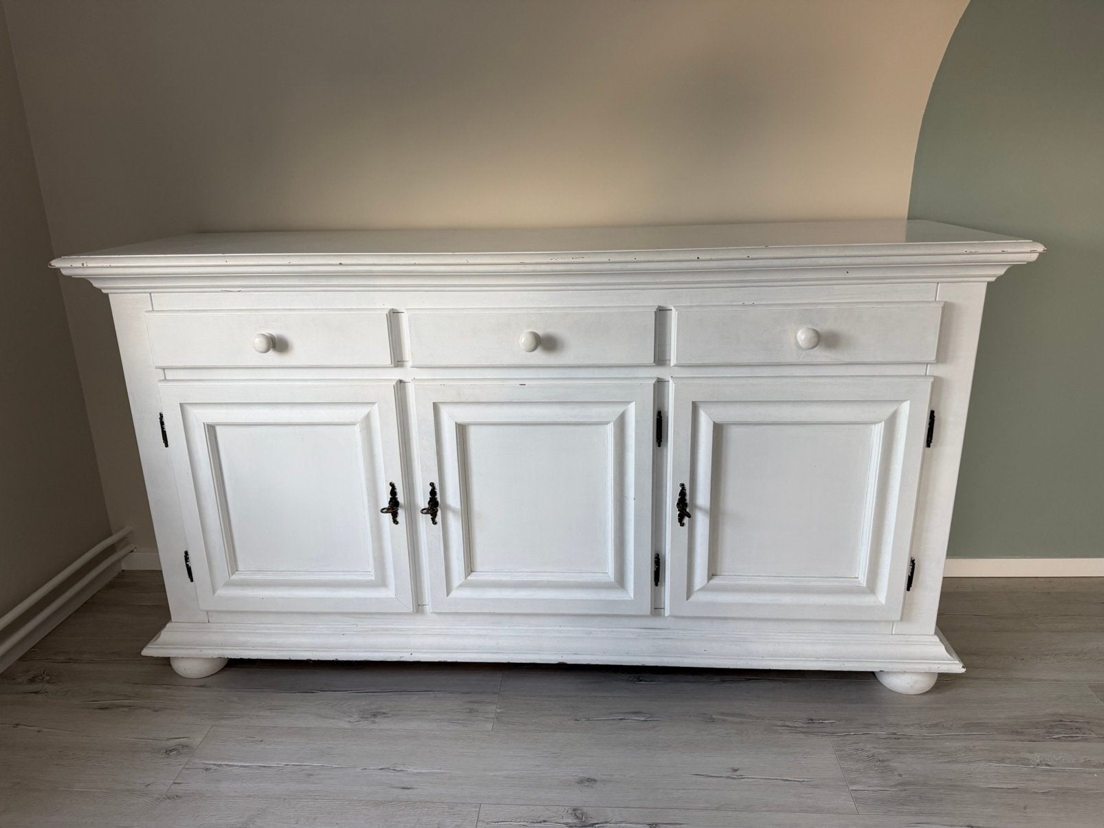 Dressoir - Kast - tv meubel- wit, Ophalen, Zo goed als nieuw, 50 tot 75 cm, 150 tot 200 cm