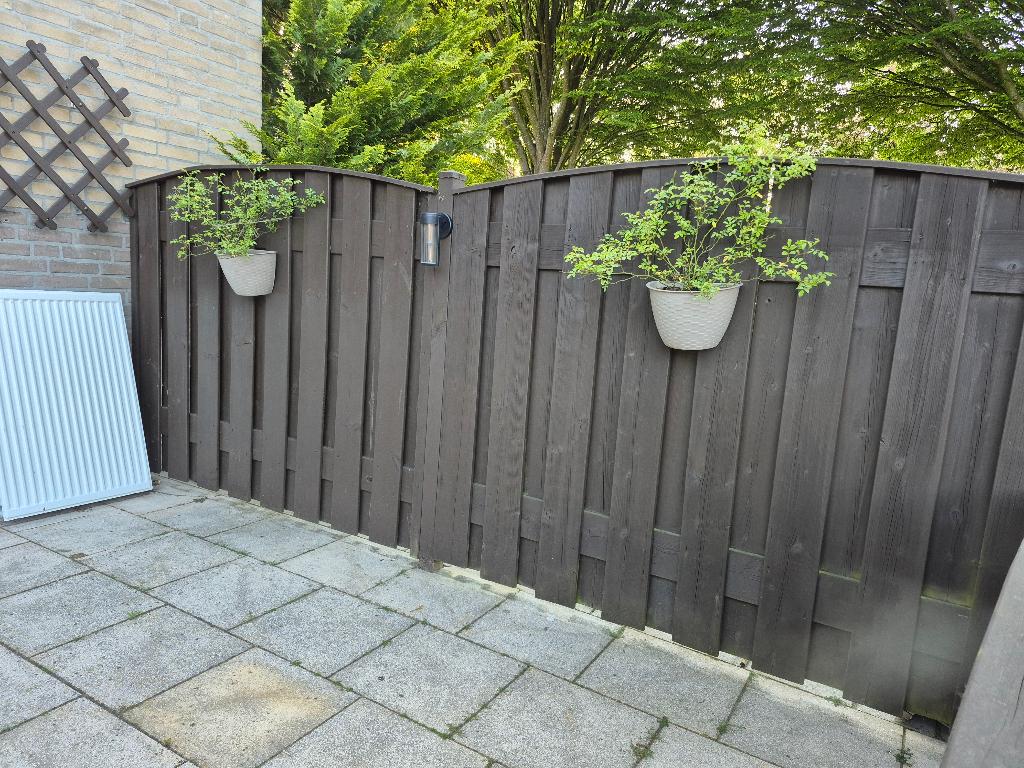 schutting, Tuin en Terras, Schuttingen, Ophalen, 6 meter of meer, Hout, 1 tot 2 meter