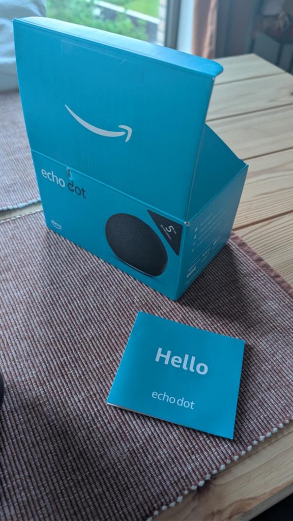 Amazon Alexa Echo Dot 5 - Smart Speaker, Ophalen