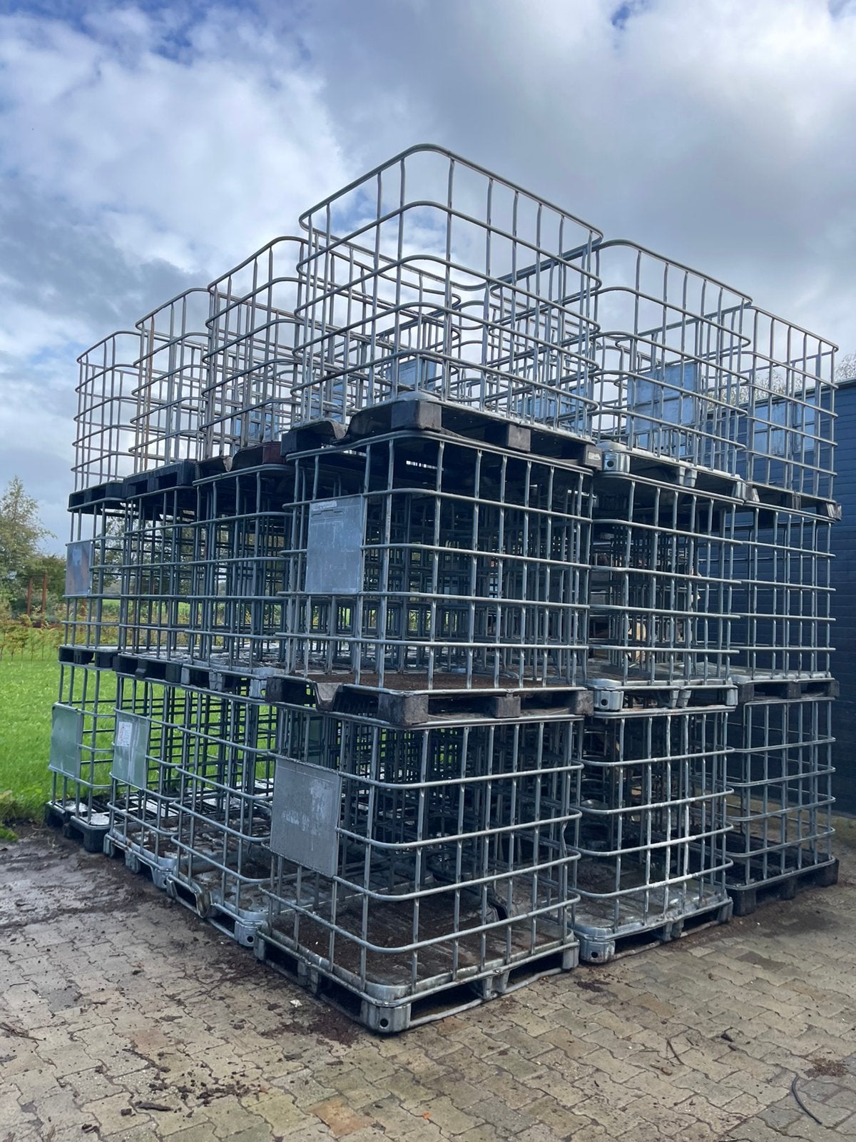 Ibc kratten, Ophalen, 100 cm of meer, 60 cm of meer, Zo goed als nieuw