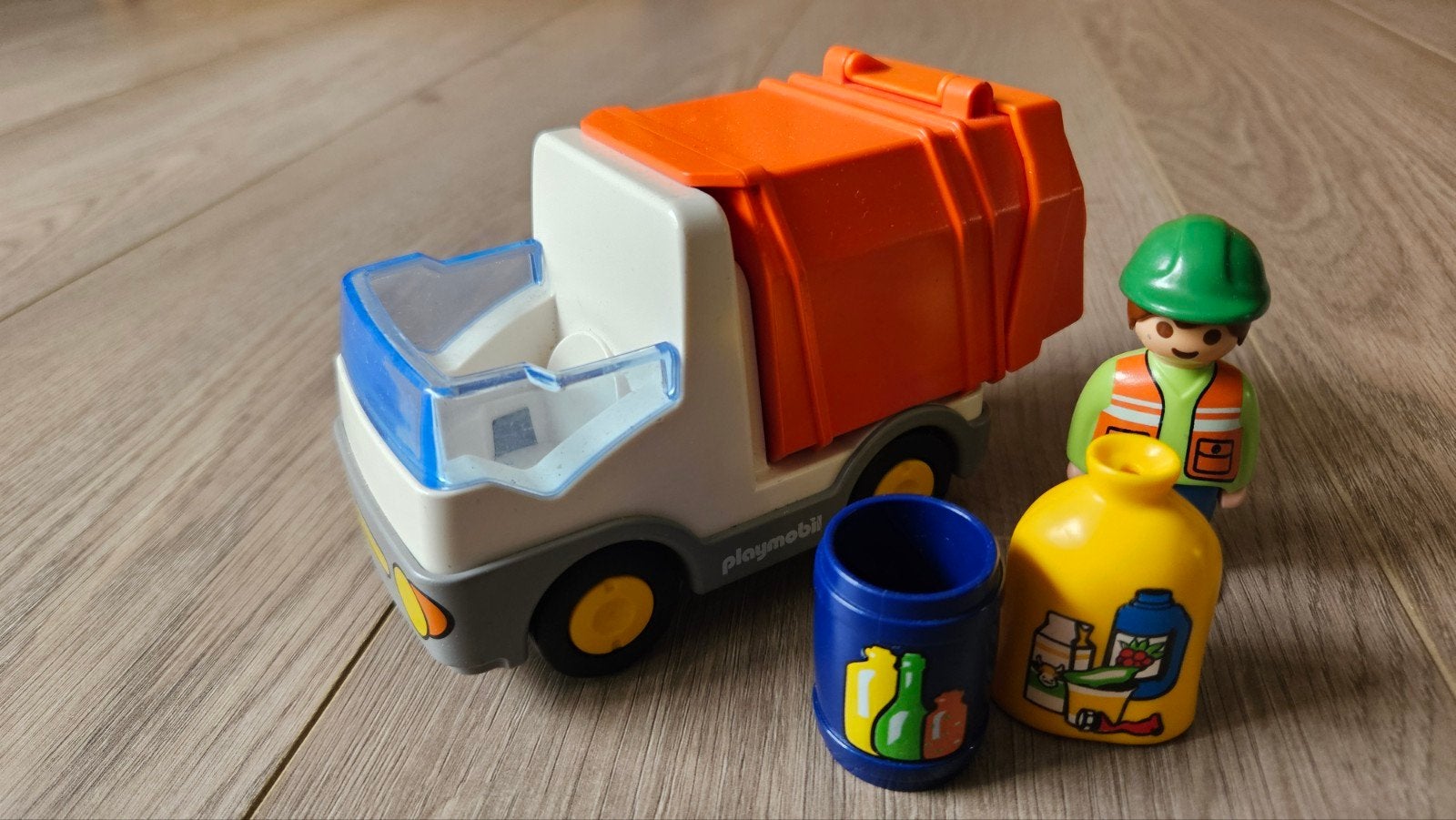 Playmobil 1,2,3 Vuilnisauto, Ophalen of Verzenden