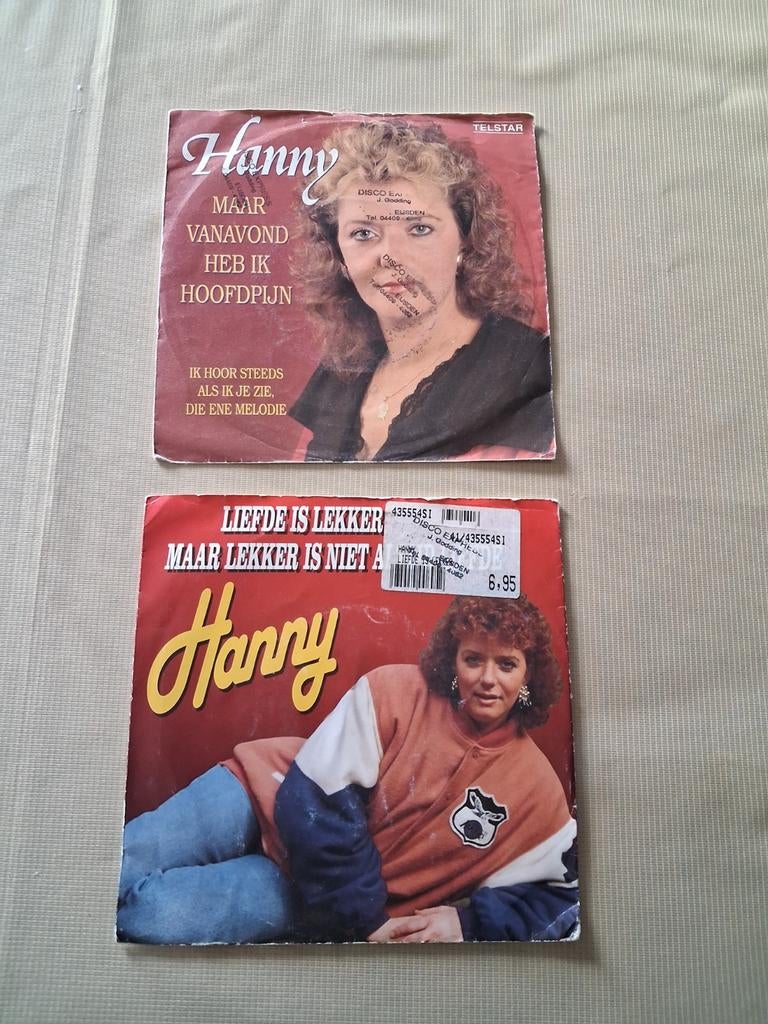 HANNY 2 PIRATENSINGELS, Ophalen of Verzenden, Zo goed als nieuw, Overige formaten, Levenslied of Smartlap